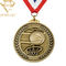 苦闘するサッカーのバスケットボールのフットボール注文賞メダル
